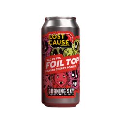Lost Cause Brewing Co. X Burning Sky - Foil Top - Belgian Cherry Porter