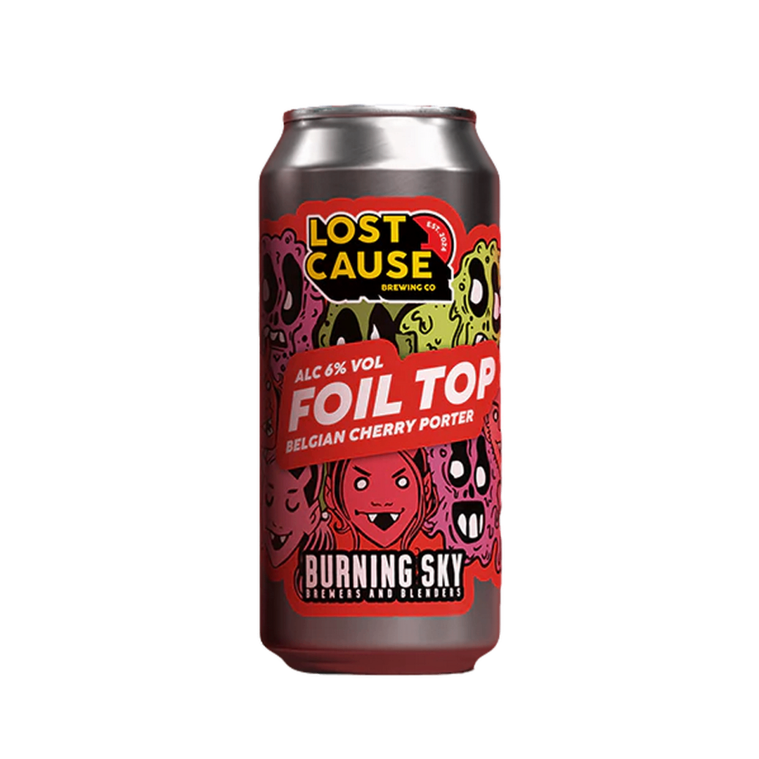 Lost Cause Brewing Co. X Burning Sky - Foil Top - Belgian Cherry Porter