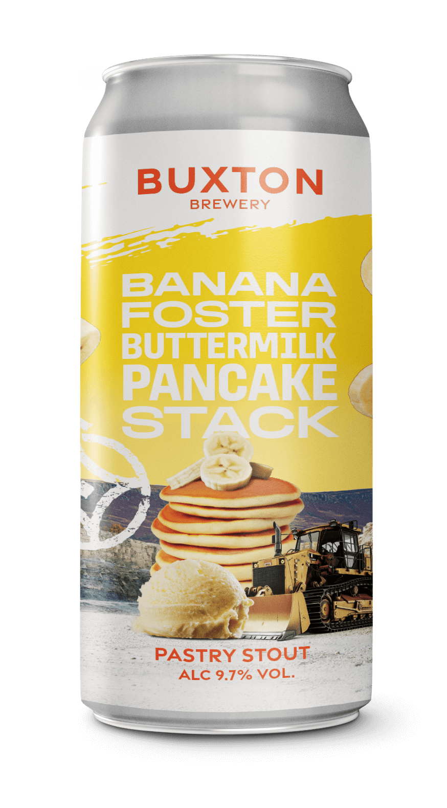 Buxton Brewery - Banana Foster Buttermilk Pancake Stack - Pastry Stout